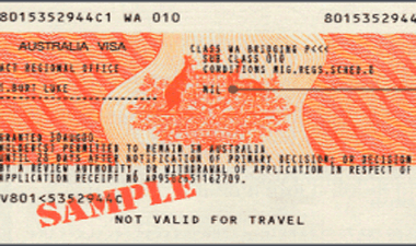 Do I require a visa label?