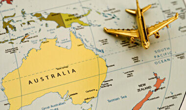 Do you need a visa label to travel to Australia?